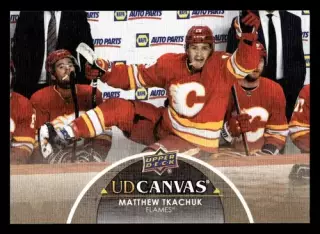 NHL. 2021-22 Upper Deck Series 2 UD Canvas MATTHEW TKACHUK #C133 Calgary Flames