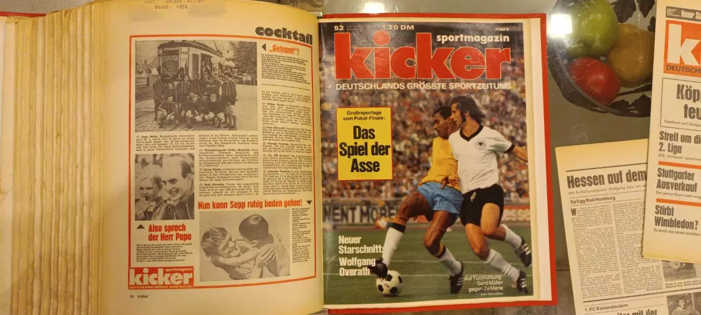 Коллекция журналов Kicker за 1973 год 2