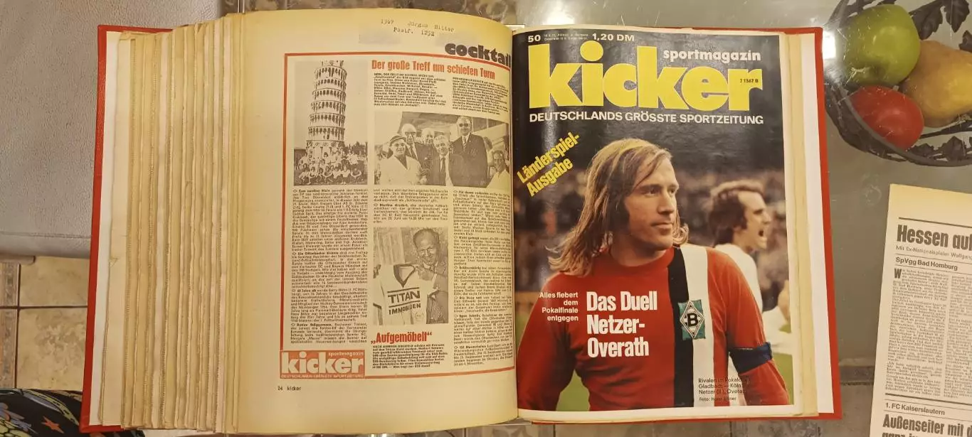 Коллекция журналов Kicker за 1973 год 4