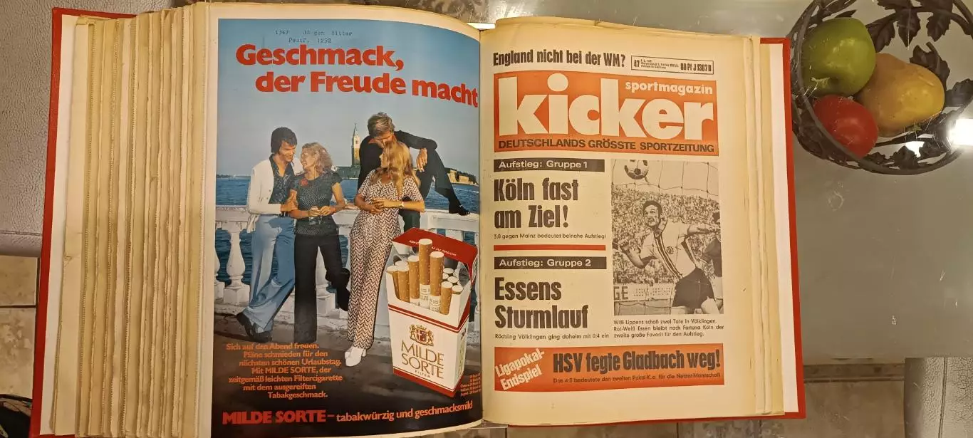 Коллекция журналов Kicker за 1973 год 7