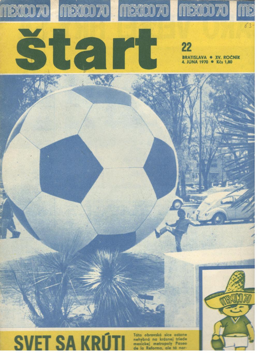 Журнал Штарт (ЧССР) 1970