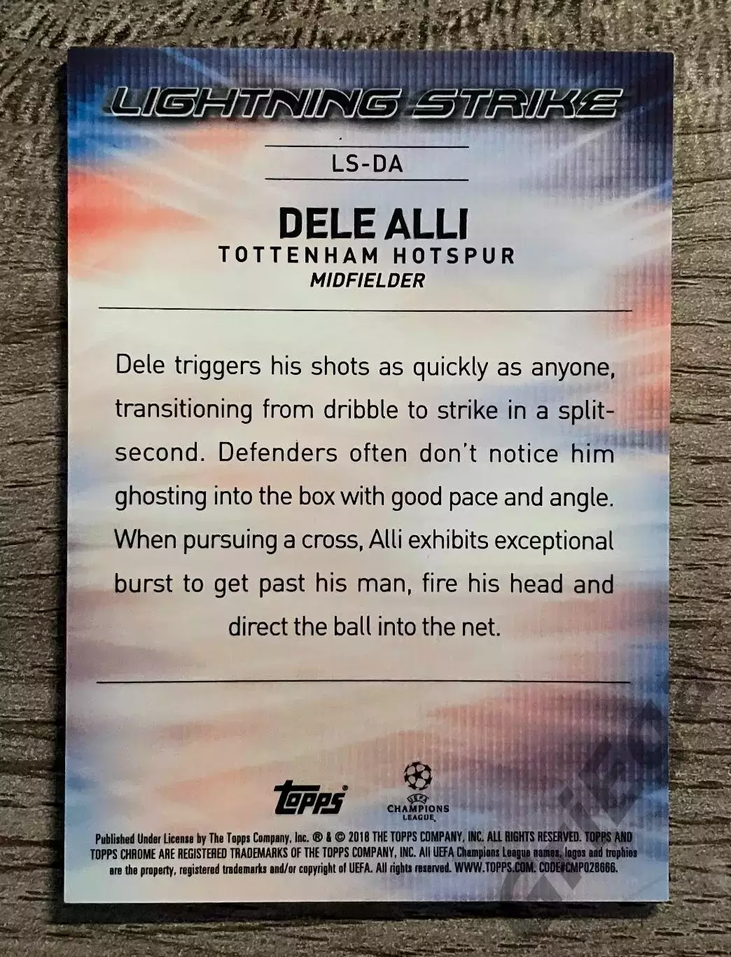 Деле Алли Lightning Strike Тоттенхэм Хотспур 1