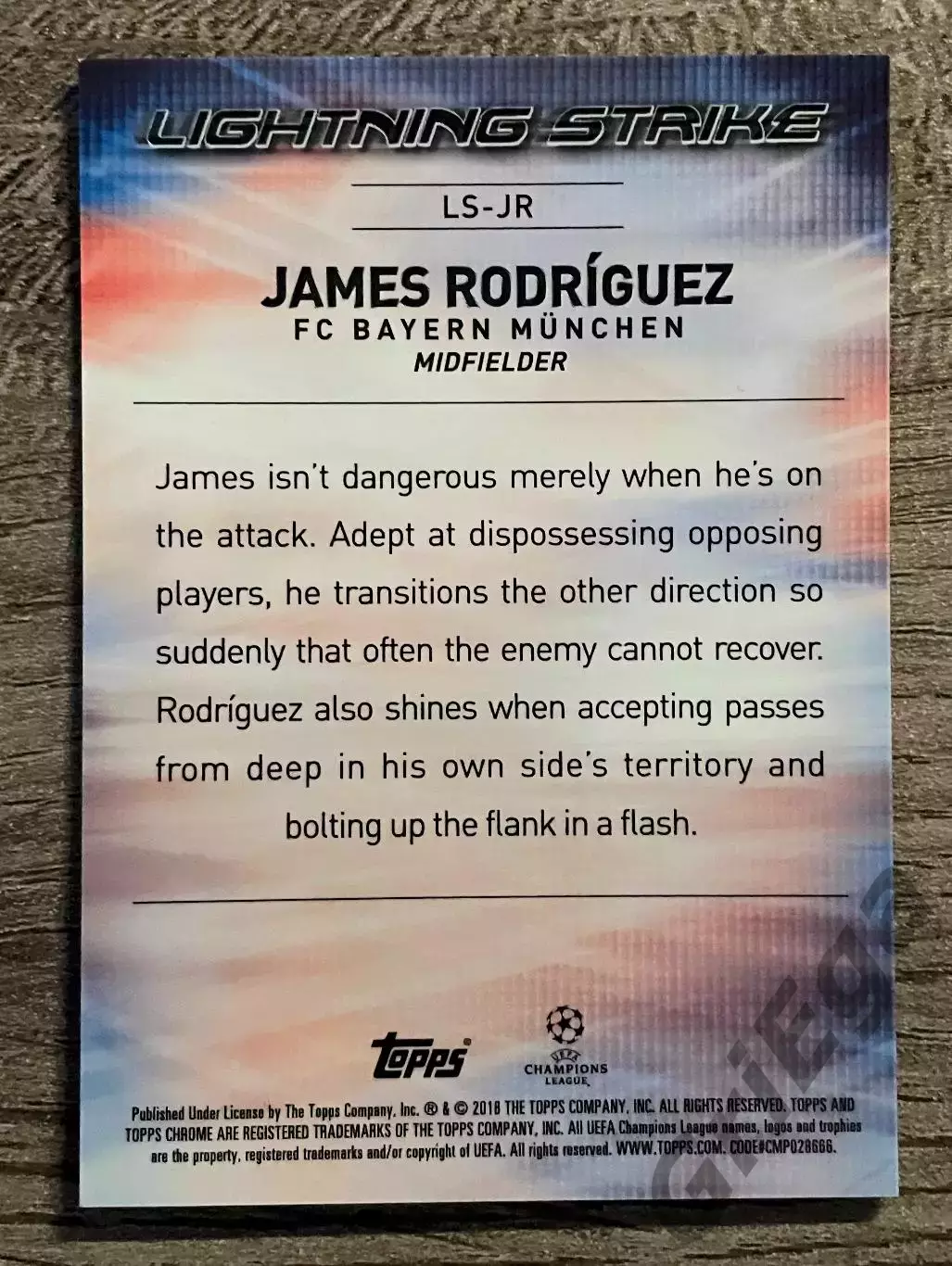 Хамес Родригес Lightning Strike Бавария Мюнхен 1