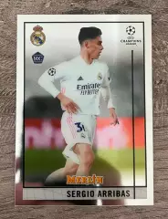 Карточка новичка Sergio Arribas Реал Мадрид