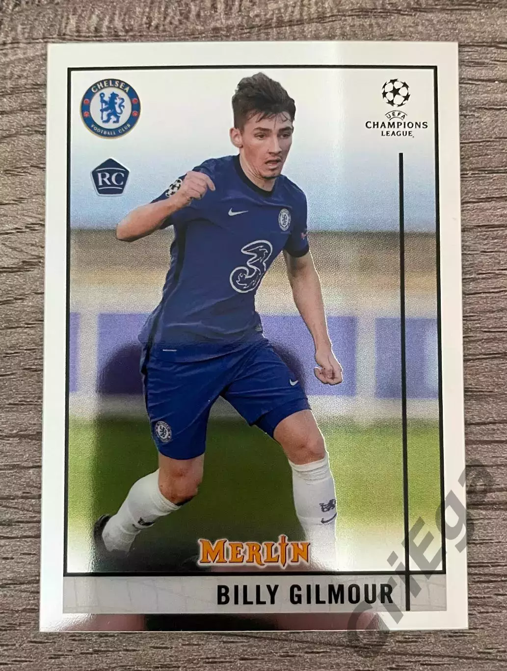 Карточка новичка Billy Gilmour Chelsea FC
