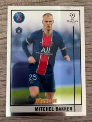 Карточка новичка Mitchel Bakker Paris Saint-Germain