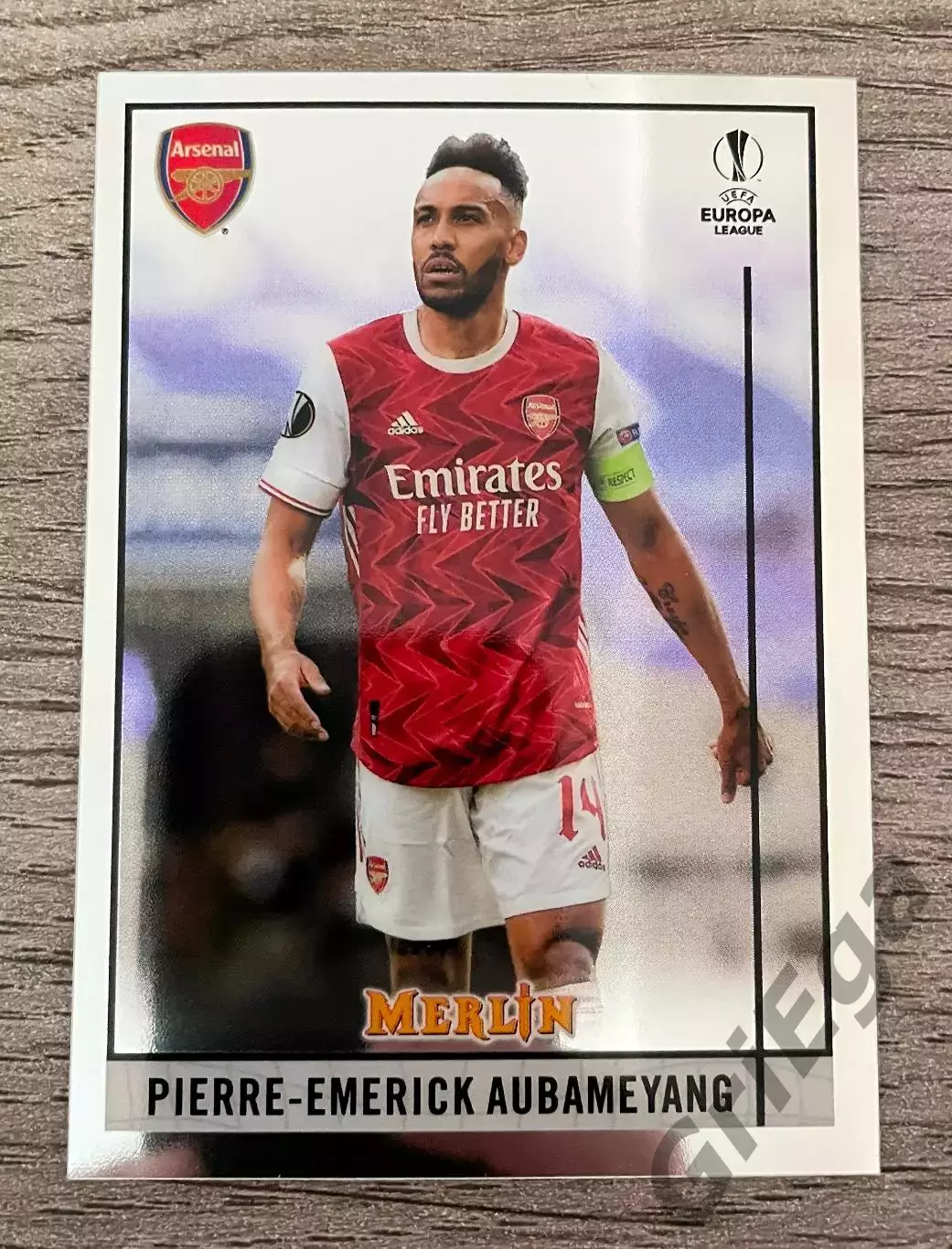 Карточка #43 Pierre-Emerick Aubameyang Arsenal FC