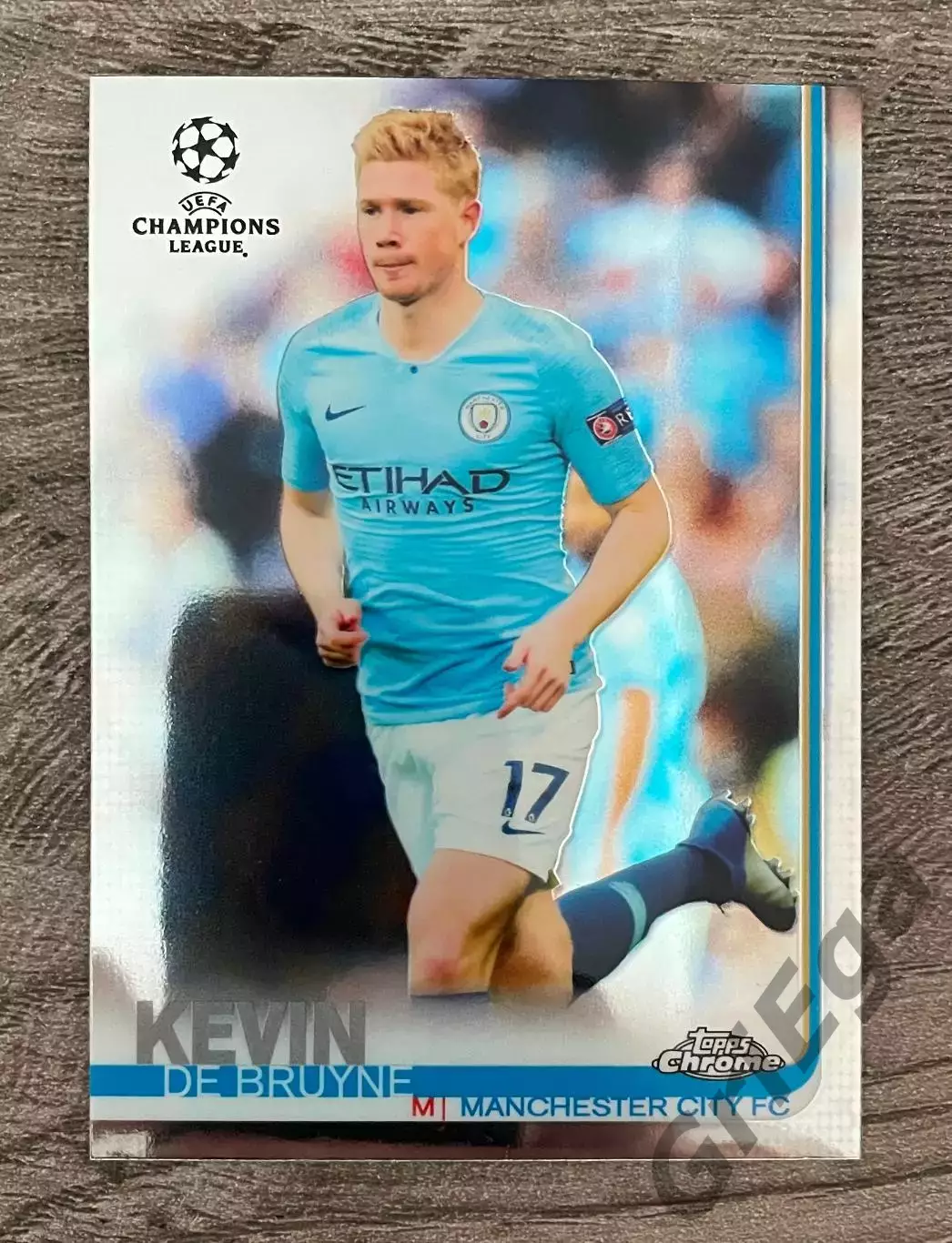 Карточка #72 Kevin De Bruyne Manchester City FC