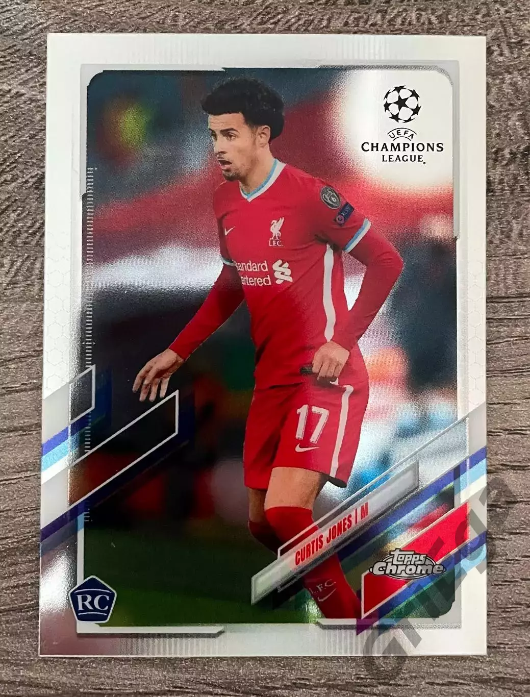 2020/21 TOPPS Chrome Curtis Jones RC