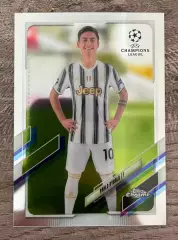 2020/21 TOPPS Chrome Paulo Dybala Juventus