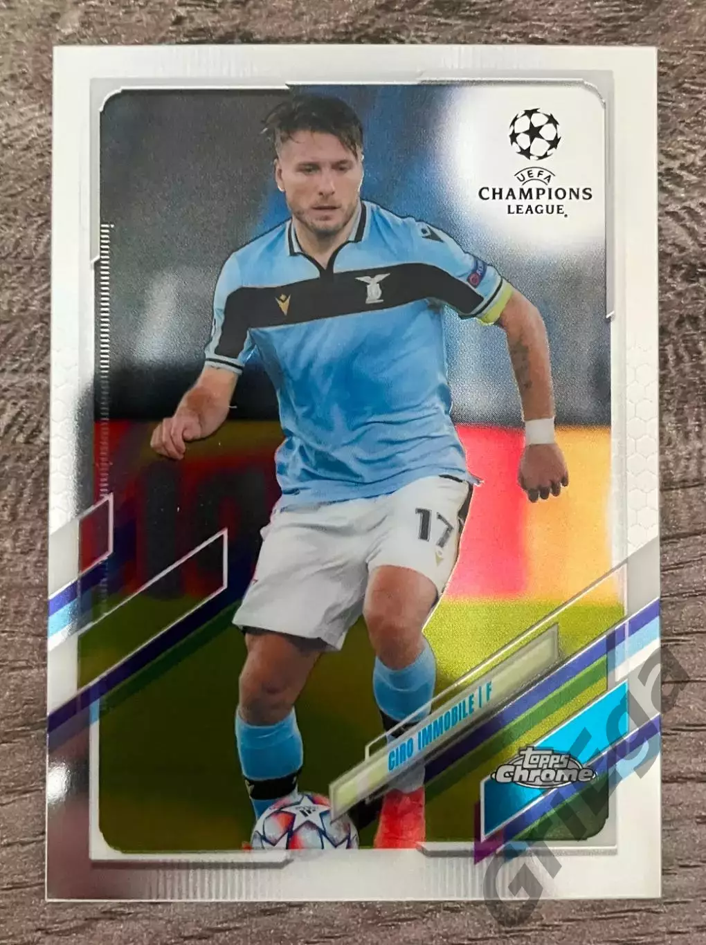 2020/21 TOPPS Chrome Ciro Immobile Lazio