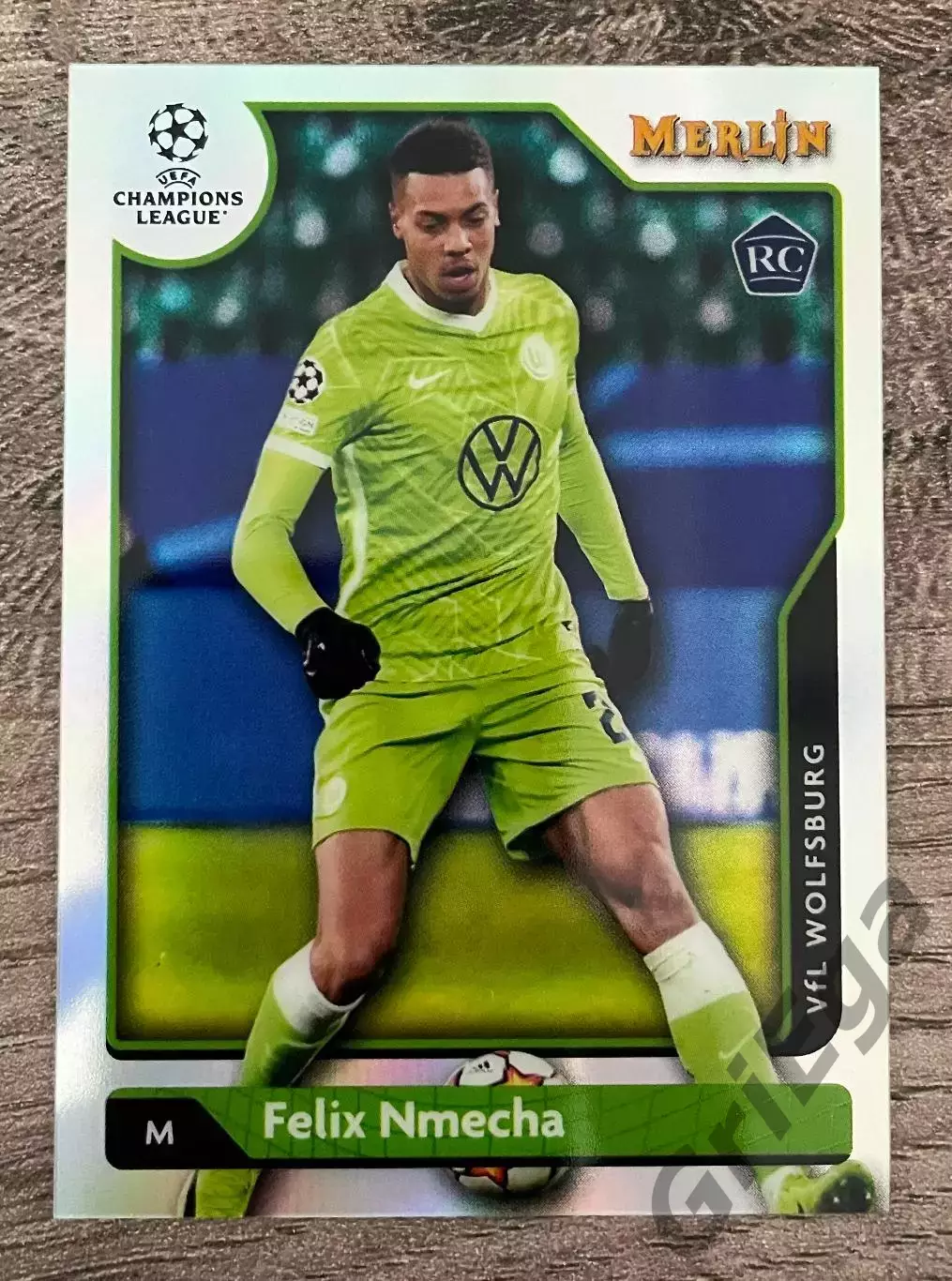 2021/22 Merlin Chrome #146 Felix Nmecha RC