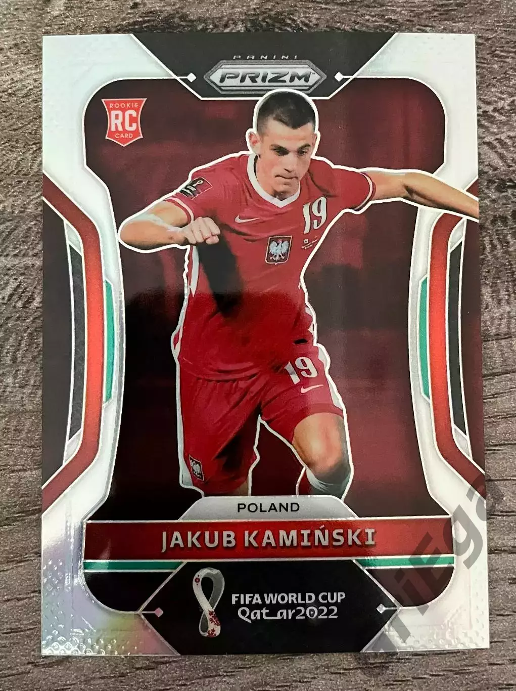 World Cup 2022 PANINI Prizm #165 Jakub Kaminski RC