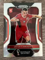 World Cup 2022 PANINI Prizm #165 Jakub Kaminski RC