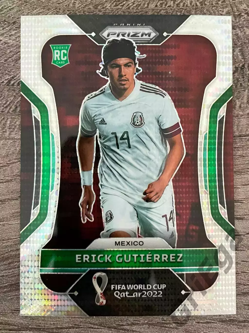 World Cup 2022 PANINI Prizm #150 Erick Gutierrez RC