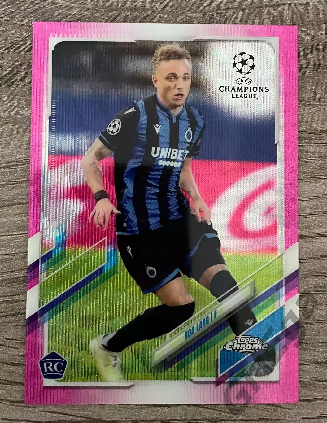 2020/21 TOPPS Chrome #85 Noa Lang RC