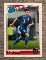 2018/19 PANINI Donruss Soccer Rated Rookies Weston McKennie RC