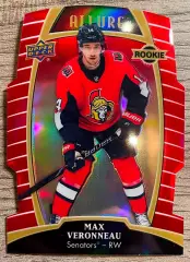2019/20 UD Allure Hockey #77 Max Veronneau Ottawa Senators RC
