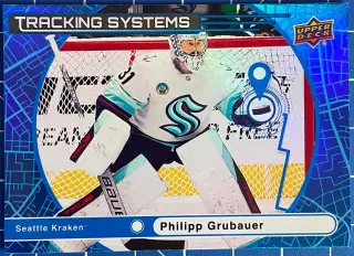 Хоккей. Карточка Philipp Grubauer/Грубауэр (Seattle Kraken/Сиэтл Кракен)