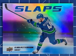 Хоккей. Карточка Elias Pettersson/Элиас Петтерссон (Vancouver Canucks/Ванкувер)