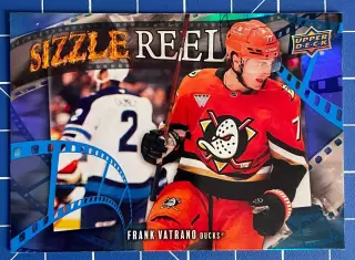 Хоккей. Карточка Frank Vatrano/Фрэнк Ватрано (Anaheim Ducks/Анахайм Дакс)