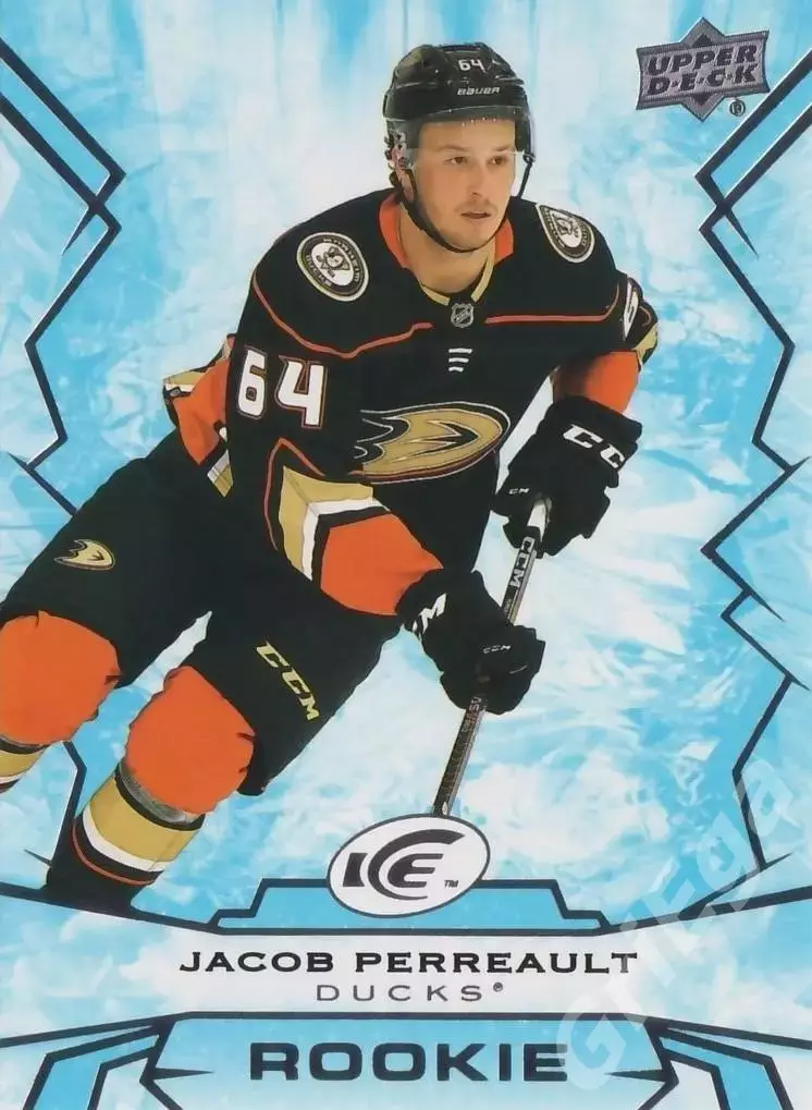 2022-23 Upper Deck Ice Hockey Jacob Perreault (Anaheim Ducks)