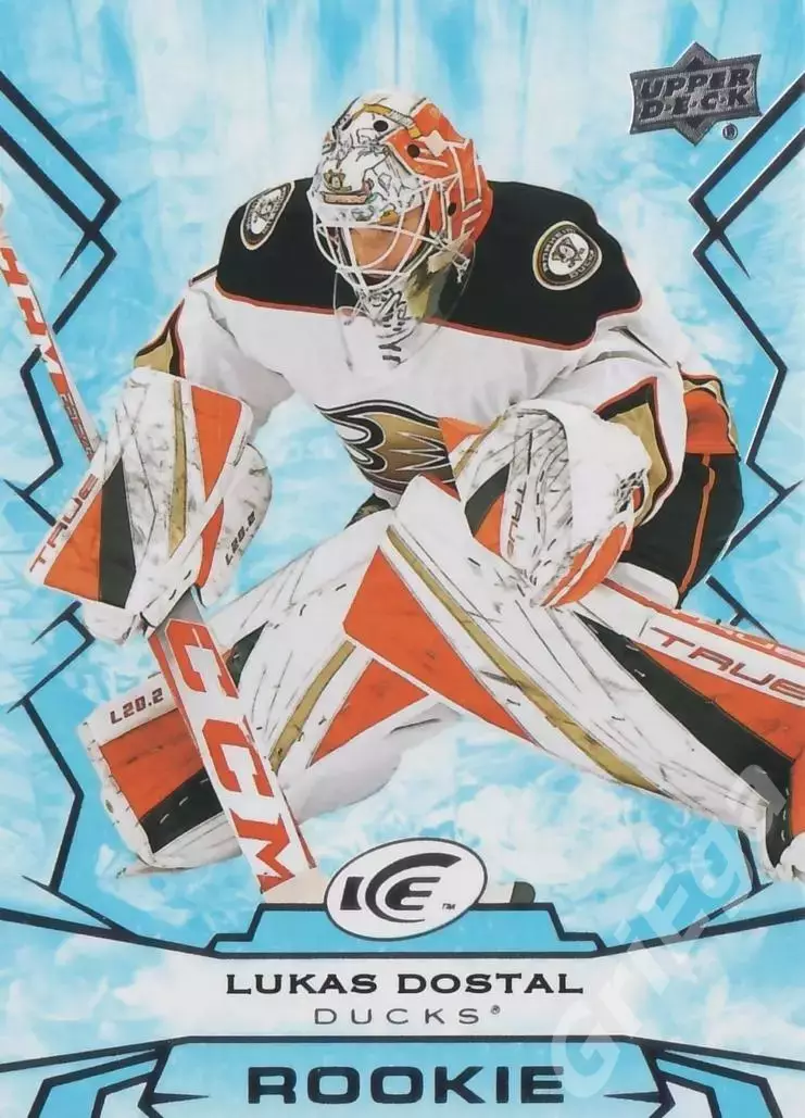 2022-23 Upper Deck Ice Hockey Lukas Dostal (Anaheim Ducks)