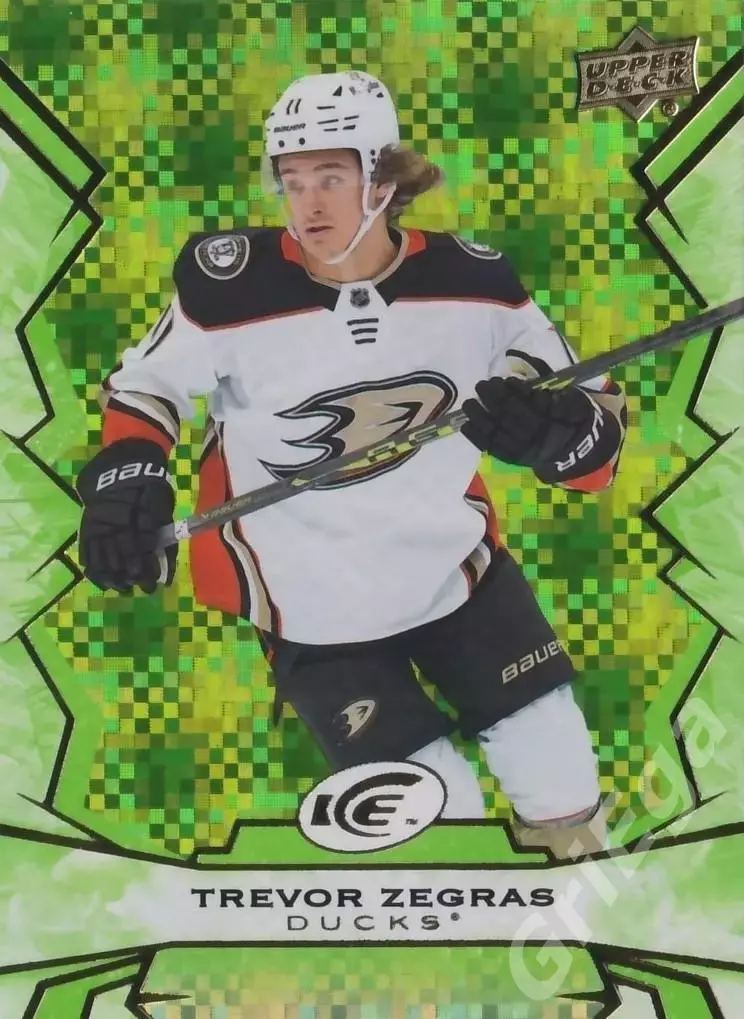 2022-23 Upper Deck Ice Hockey Trevor Zegras/Тревор Зеграс (Anaheim Ducks)