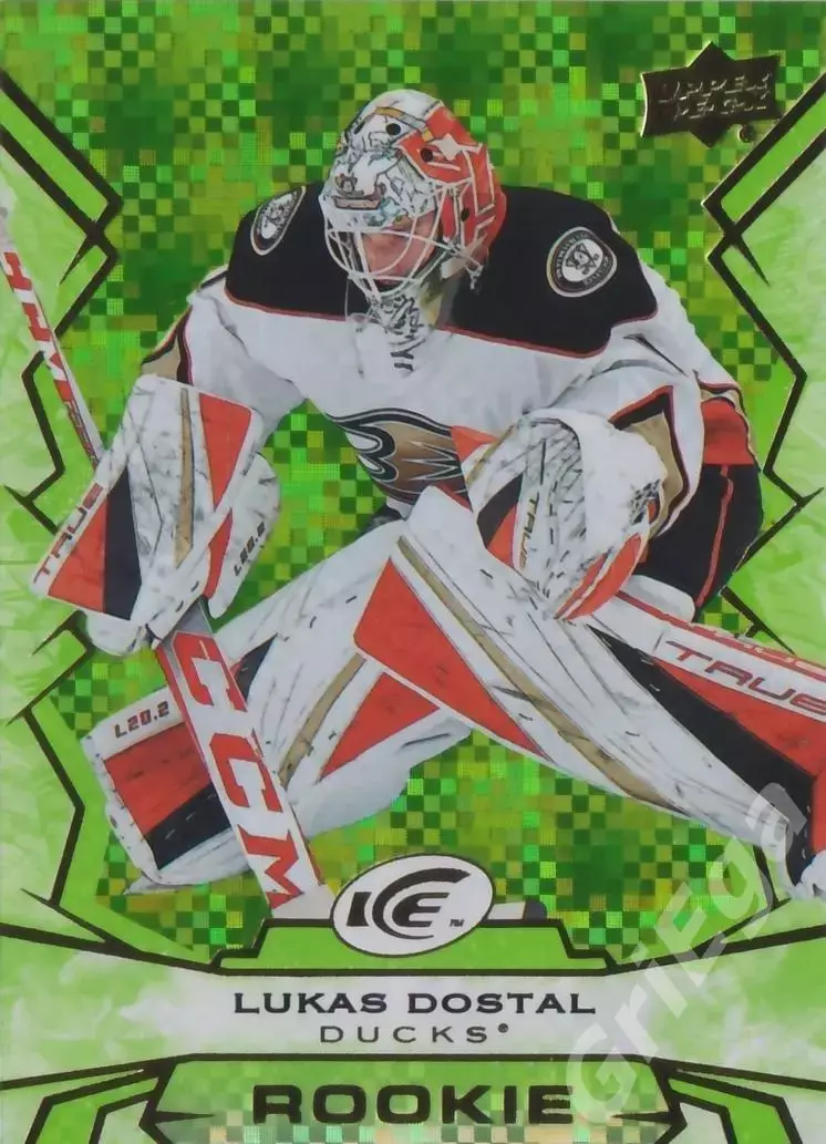 2022-23 Upper Deck Ice Hockey Lukas Dostal/Лукаш Достал (Anaheim Ducks)