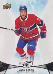 2020-21 Upper Deck Ice Hockey Jake Evans (Montreal Canadiens)