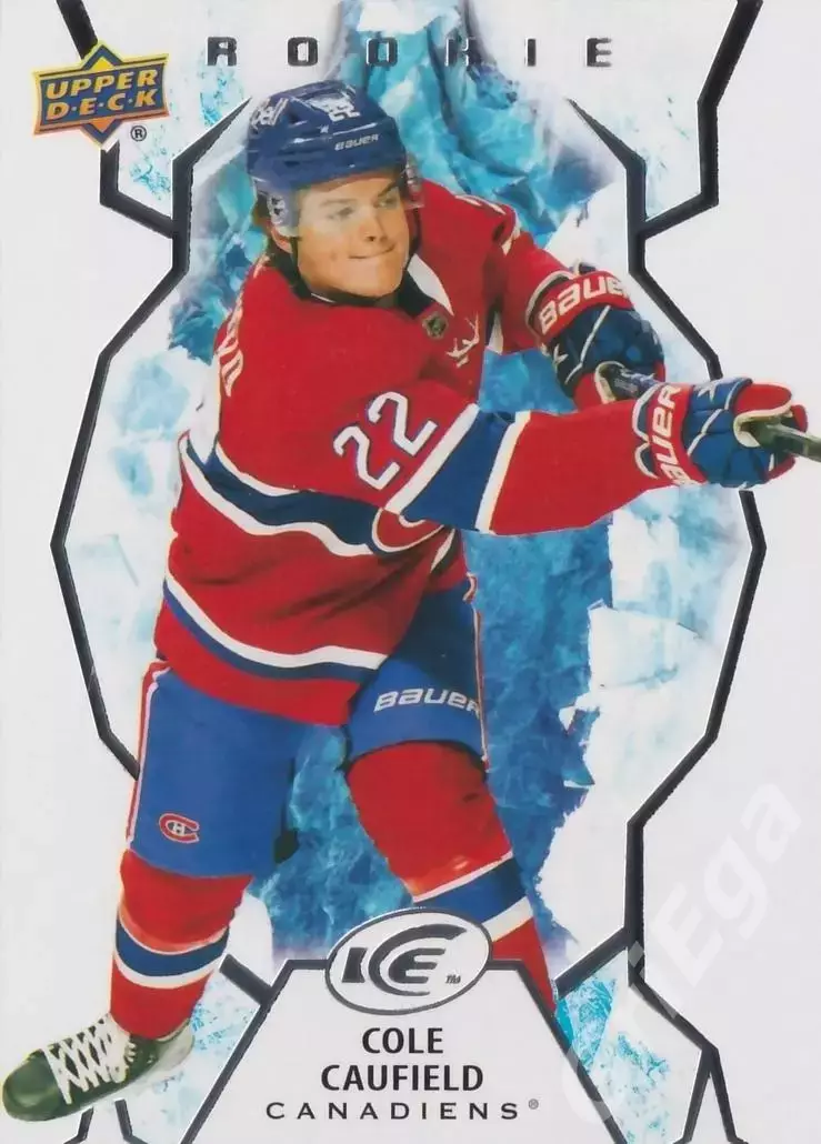 2021-22 Upper Deck Ice Hockey Cole Caufield (Montreal Canadiens)