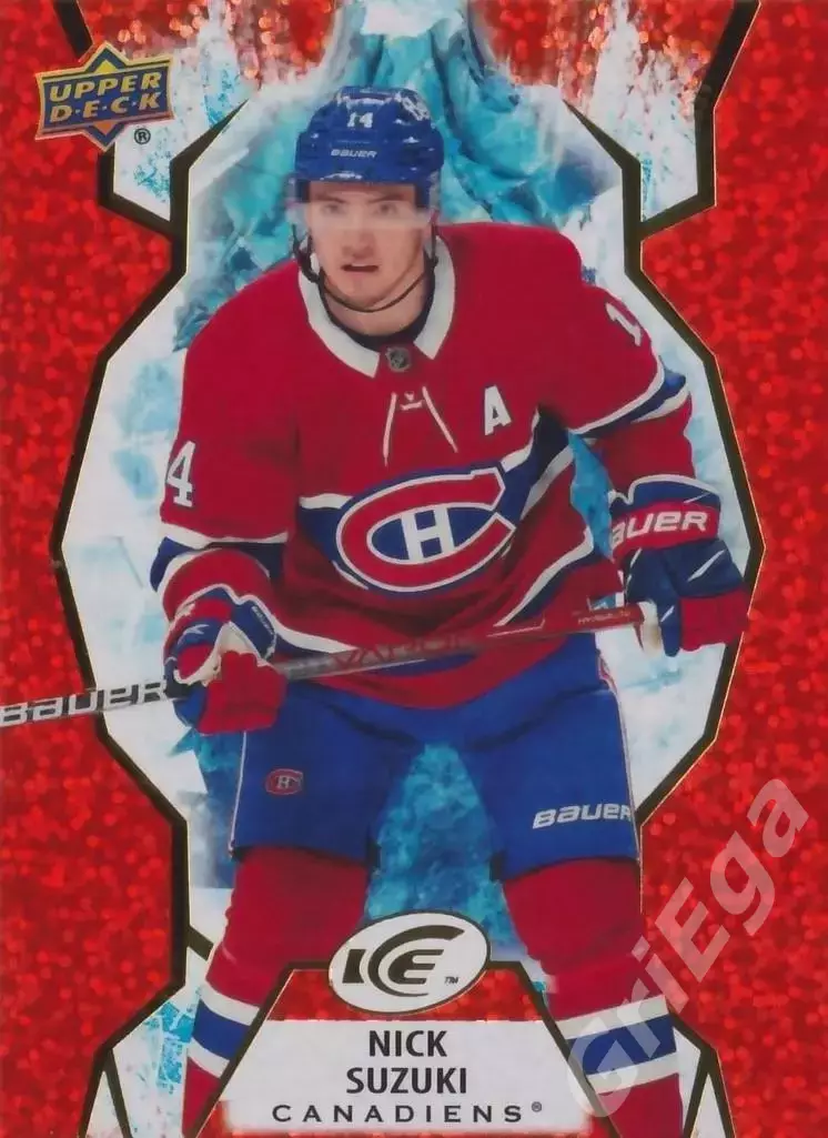 2021-22 Upper Deck Ice Hockey Nick Suzuki/Ник Сузуки (Montreal Canadiens)