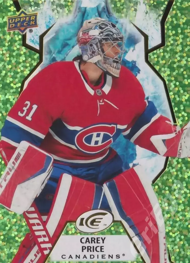 2021-22 Upper Deck Ice Hockey Carey Price/Кэри Прайс (Montreal Canadiens)