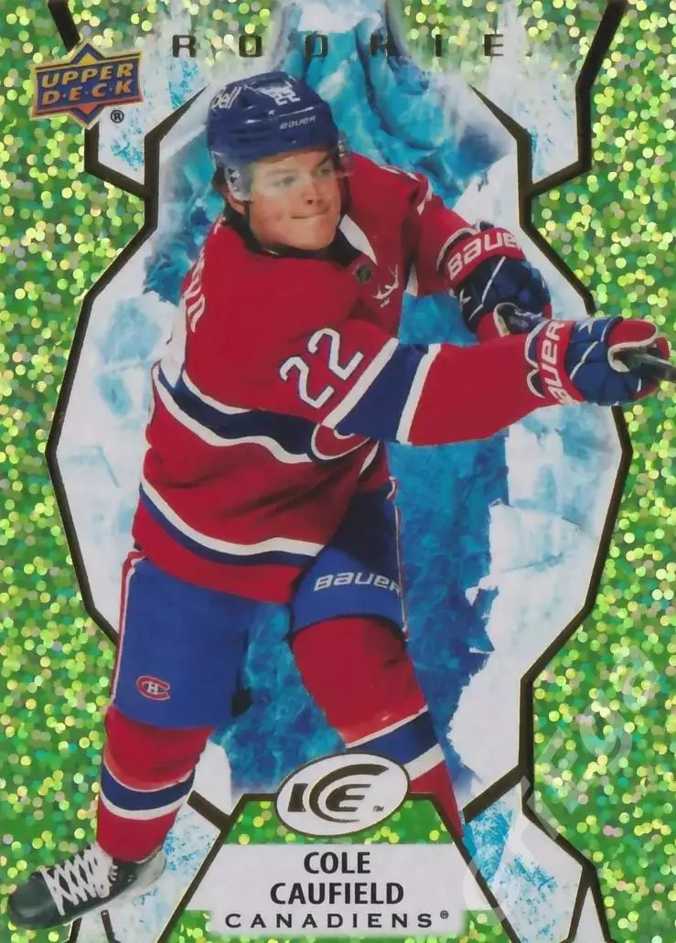 2021-22 Upper Deck Ice Hockey Cole Caufield/Коул Кофилд (Montreal Canadiens)