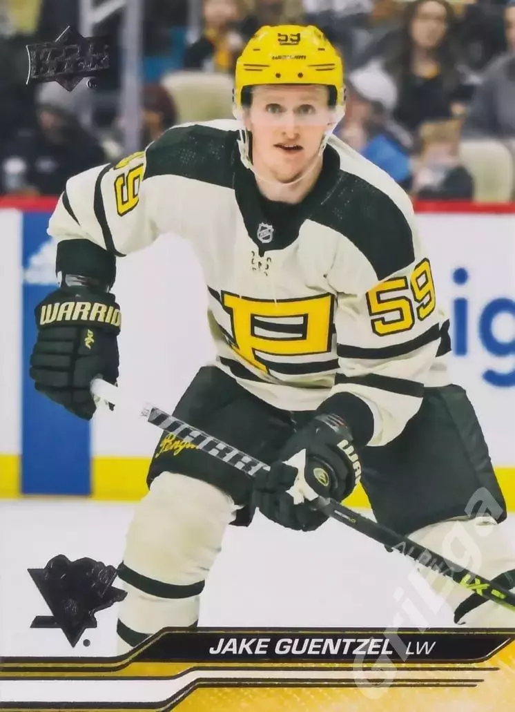 2023-24 Upper Deck Hockey #387 Jake Guentzel (Pittsburgh Penguins)