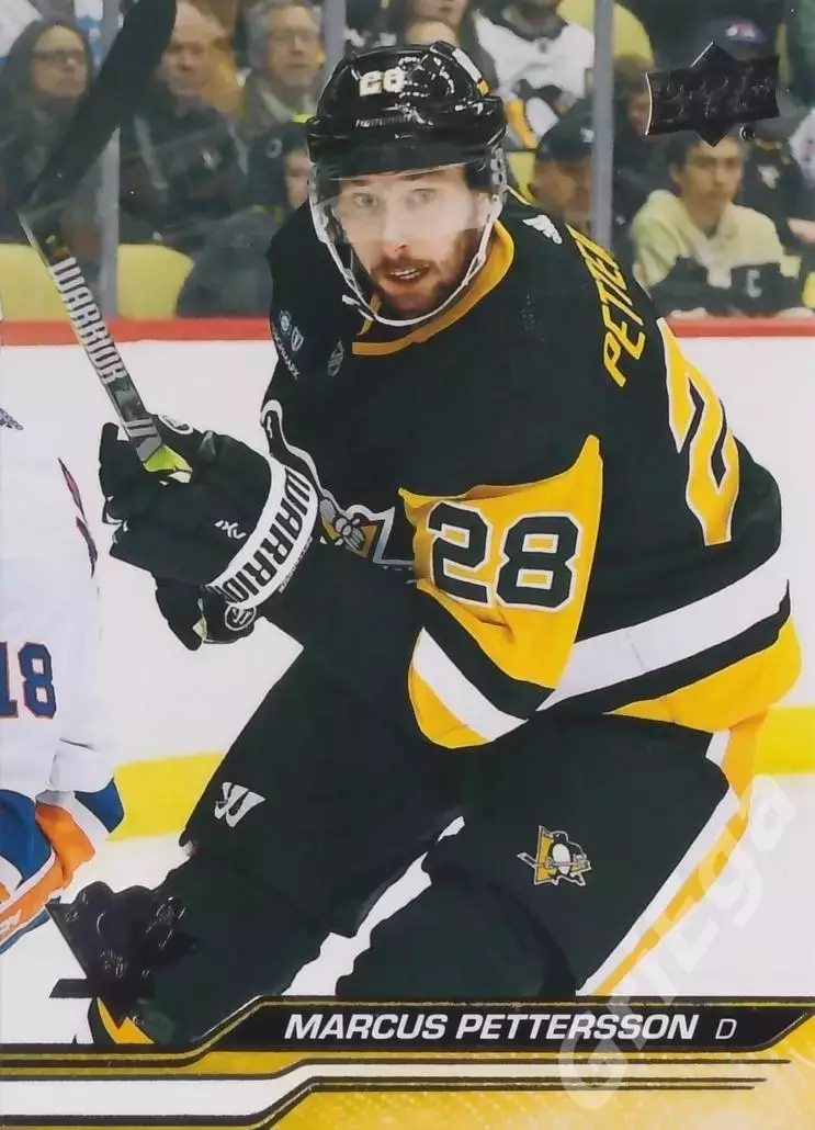 2023-24 Upper Deck Hockey #391 Marcus Pettersson (Pittsburgh Penguins)