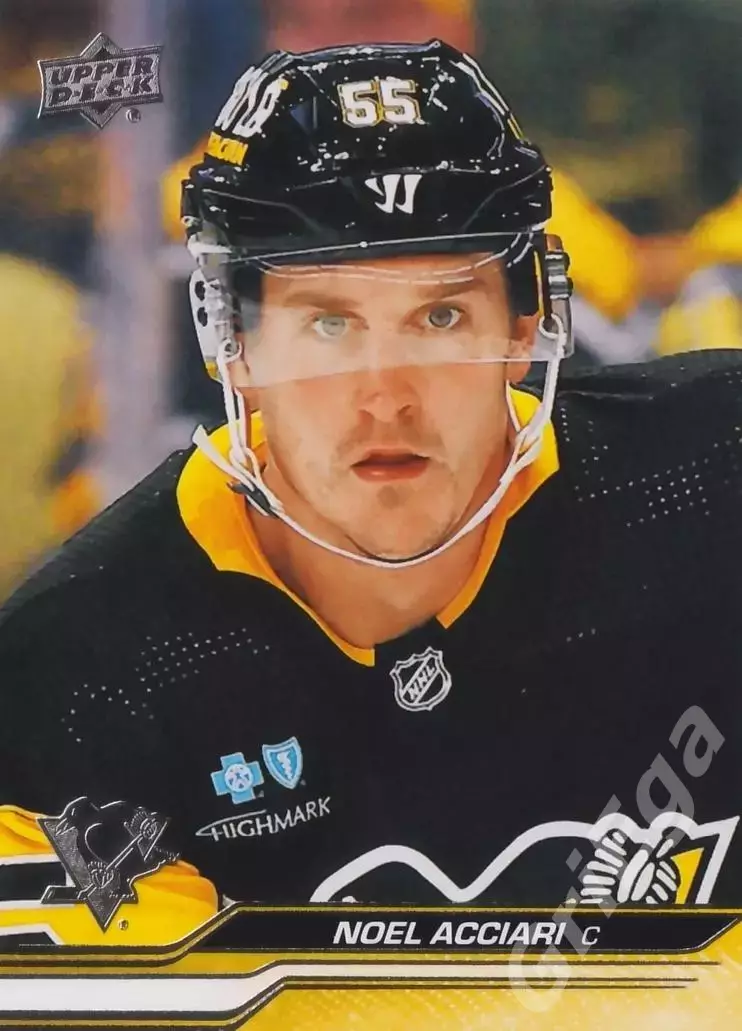 2023-24 Upper Deck Hockey #607 Noel Acciari (Pittsburgh Penguins)