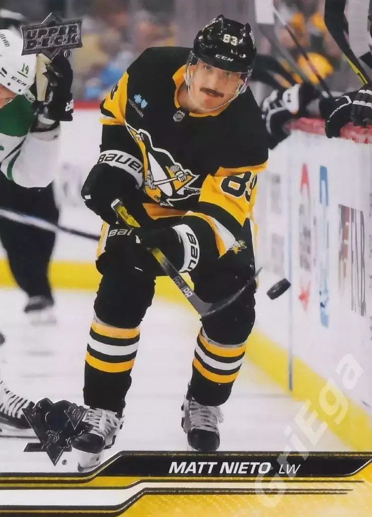 2023-24 Upper Deck Hockey #606 Matt Nieto (Pittsburgh Penguins)