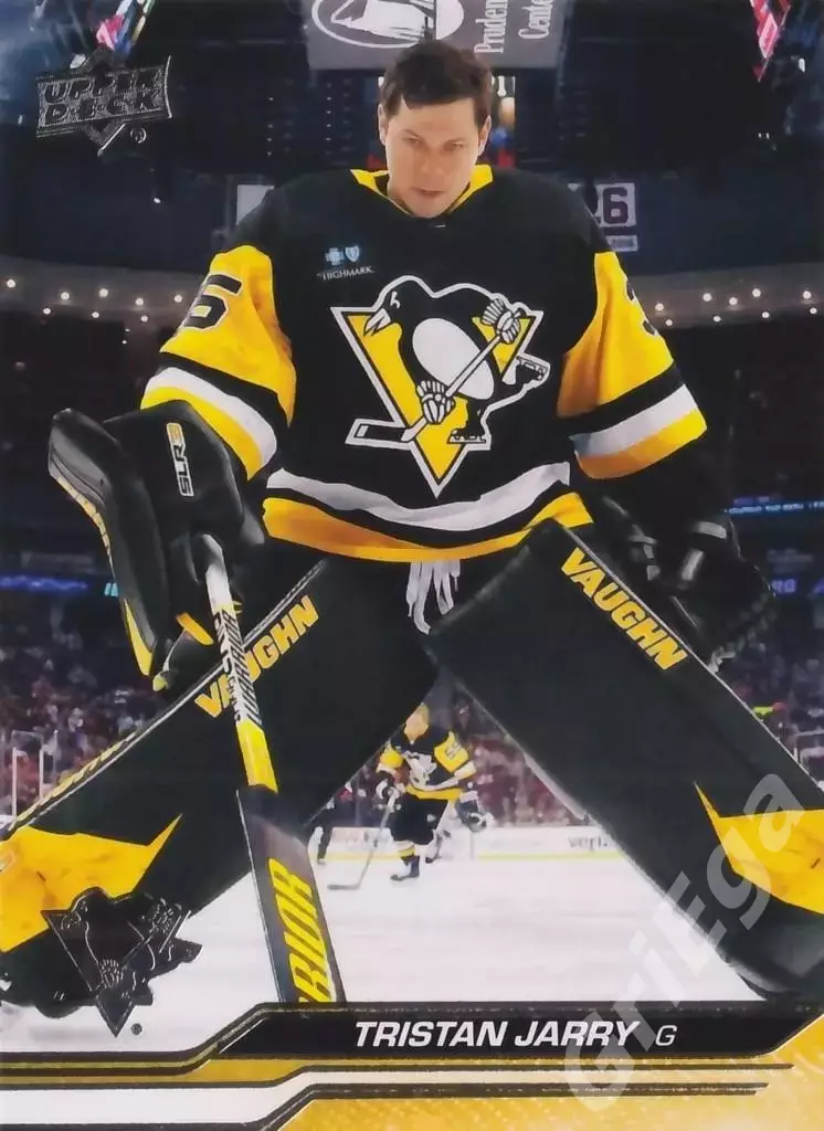 2023-24 Upper Deck Hockey #608 Tristan Jarry (Pittsburgh Penguins)