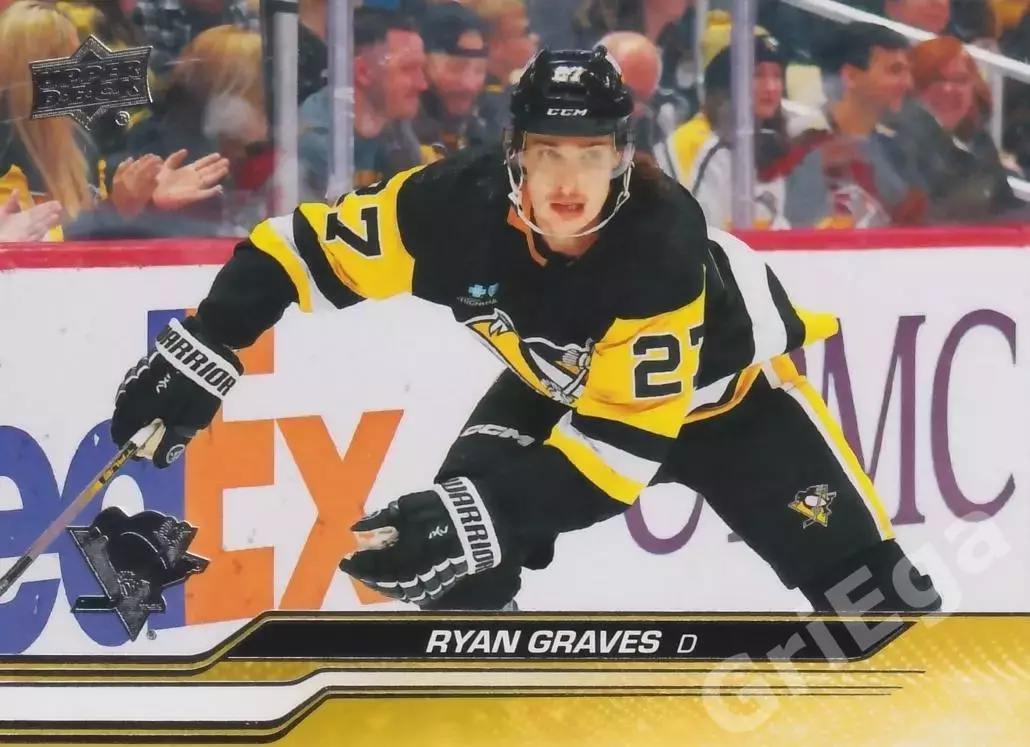 2023-24 Upper Deck Hockey #609 Ryan Graves (Pittsburgh Penguins)