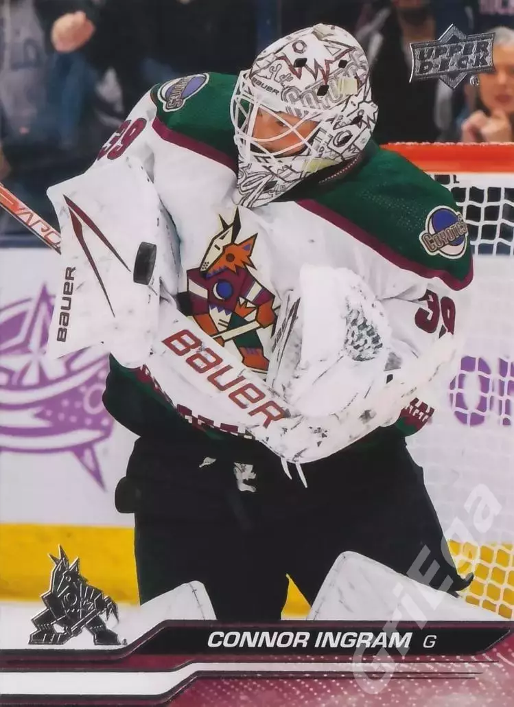 2023-24 Upper Deck Hockey #505 Connor Ingram (Arizona Coyotes)