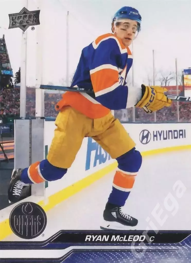 2023-24 Upper Deck Hockey #557 Ryan McLeod (Edmonton Oilers)