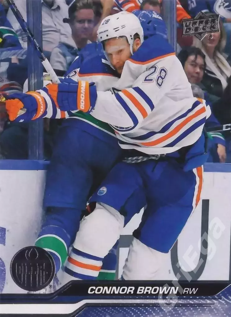 2023-24 Upper Deck Hockey #556 Connor Brown (Edmonton Oilers)