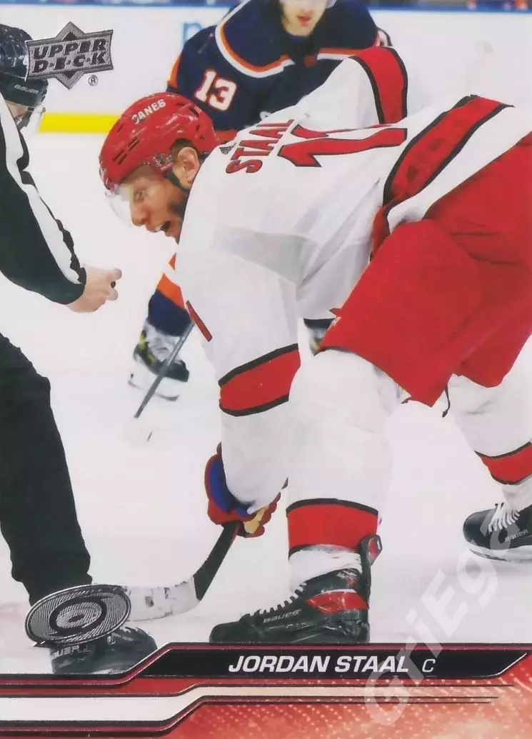2023-24 Upper Deck Hockey #523 Jordan Staal (Carolina Hurricanes)