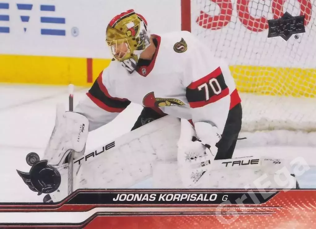 2023-24 Upper Deck Hockey #594 Joonas Korpisalo (Ottawa Senators)