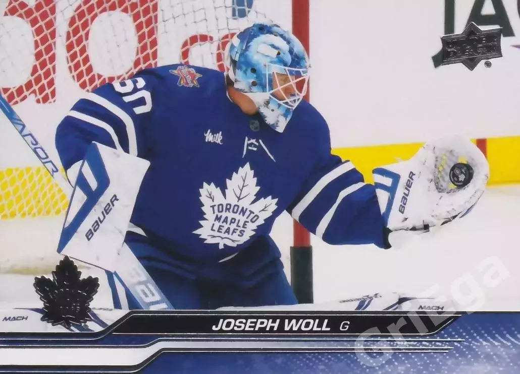 2023-24 Upper Deck Hockey #636 Joseph Woll (Toronto Maple Leafs)