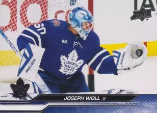 2023-24 Upper Deck Hockey #636 Joseph Woll (Toronto Maple Leafs)