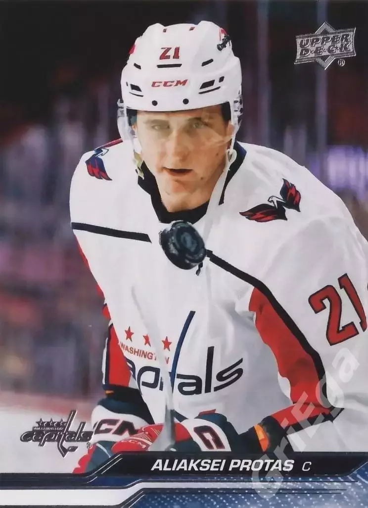 2023-24 Upper Deck Hockey #647 Алексей Протас (Washington Capitals)