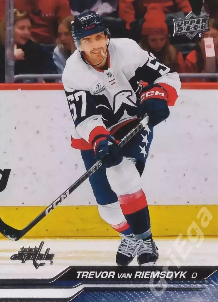 2023-24 Upper Deck Hockey #648 Trevor van Riemsdyk (Washington Capitals)