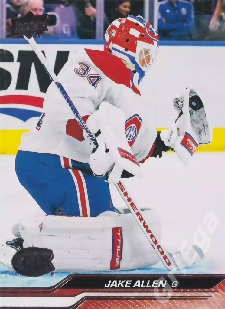 2023-24 Upper Deck Hockey #346 Jake Allen (Montreal Canadiens)